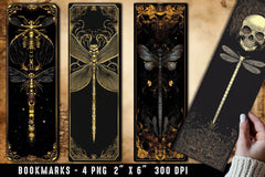 Dragonfly Bookmark Magic Dragonflies - CraftNest - Digital Crafting and Art