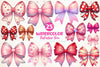 Coquette Valentine Bow Clipart Bundle 6