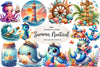 Summer Nautical Collection Clipart Bundle