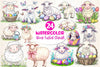Sheep Easter Clipart Bundle
