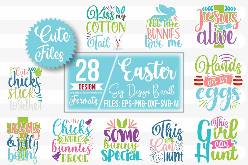 Easter SVG Bundle 7 - CraftNest - Digital Crafting and Art