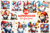 Happy New Year Gnome Clipart Bundle