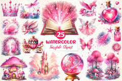 Fairytale Clipart Bundle - CraftNest - Digital Crafting and Art