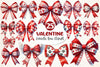 Coquette Valentine Bow Clipart Bundle 2
