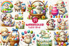 Easter Sheep Clipart Bundle 2