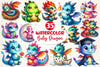 Baby Dragon Clipart Bundle 3