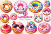 Kawaii Cute Donut Clipart Bundle