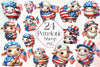Patriotic Sheep Clipart Bundle