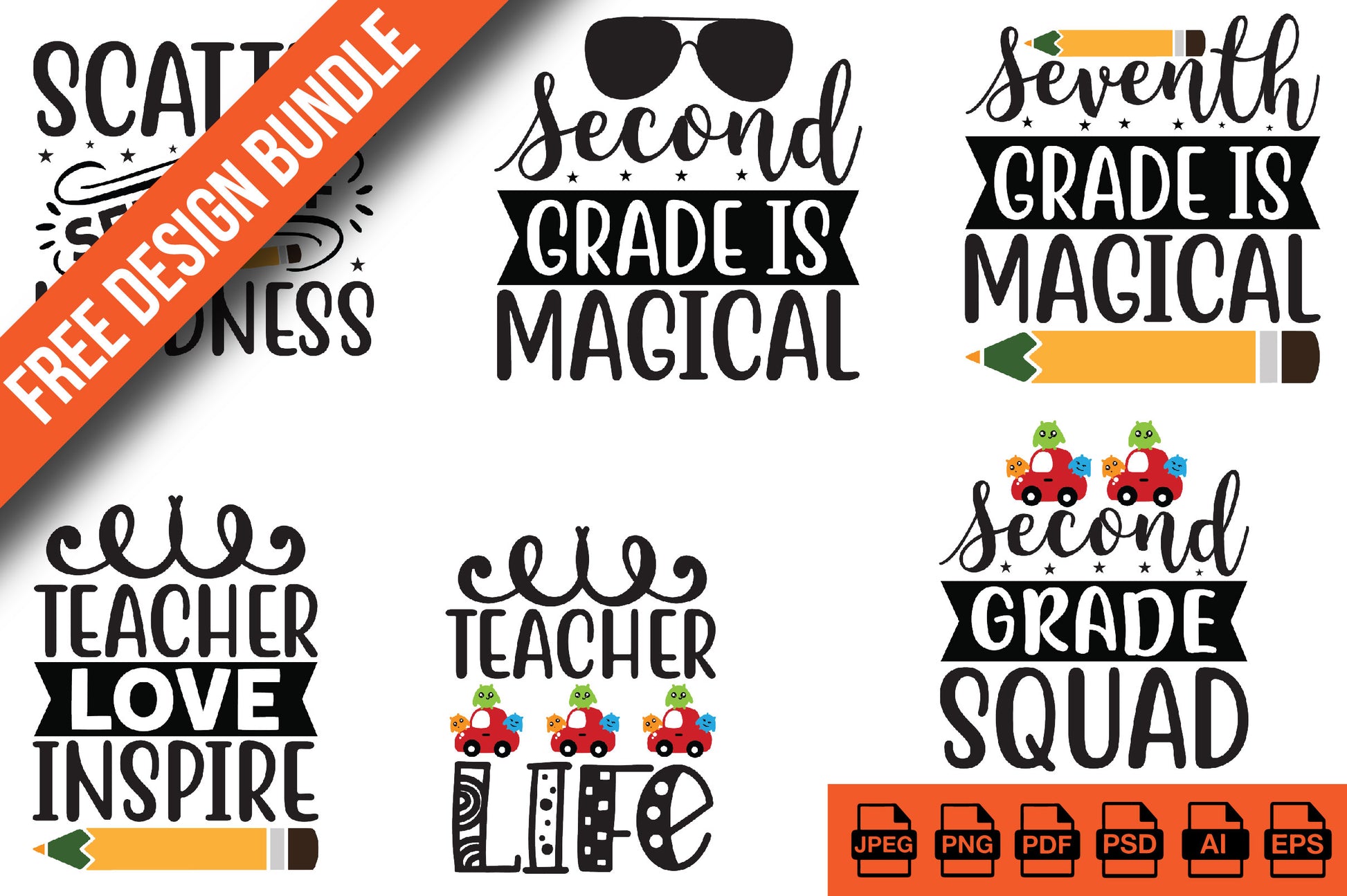 School SVG Bundle 1 - CraftNest - Digital Crafting and Art