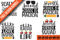 School SVG Bundle 1 - CraftNest - Digital Crafting and Art