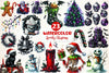 Spooky Christmas Clipart Bundle