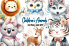 Children's Animal Book Clipart Bundle