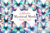 Mystical Moth Clipart Bundle