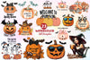 Fall Pumpkin & Halloween Pumpkin Quotes Clipart Bundle