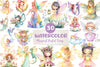 Magical Pastel Fairy Clipart Bundle