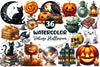 Vintage Halloween Clipart Bundle 7