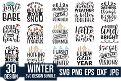 Winter SVG Bundle 4 - CraftNest - Digital Crafting and Art