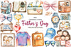 Fathers Day Clipart Bundle