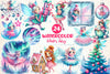 Christmas Winter Fairy Clipart Bundle
