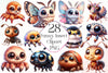 Funny Insect Clipart Bundle