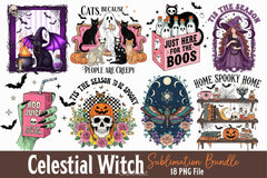 Celestial Witch Clipart Bundle - CraftNest - Digital Crafting and Art