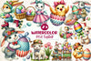 Vintage 1950 Easter Clipart Bundle