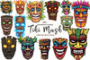 Festival Tiki Mask Clipart Bundle