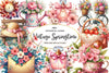 Vintage Springtime Clipart Bundle