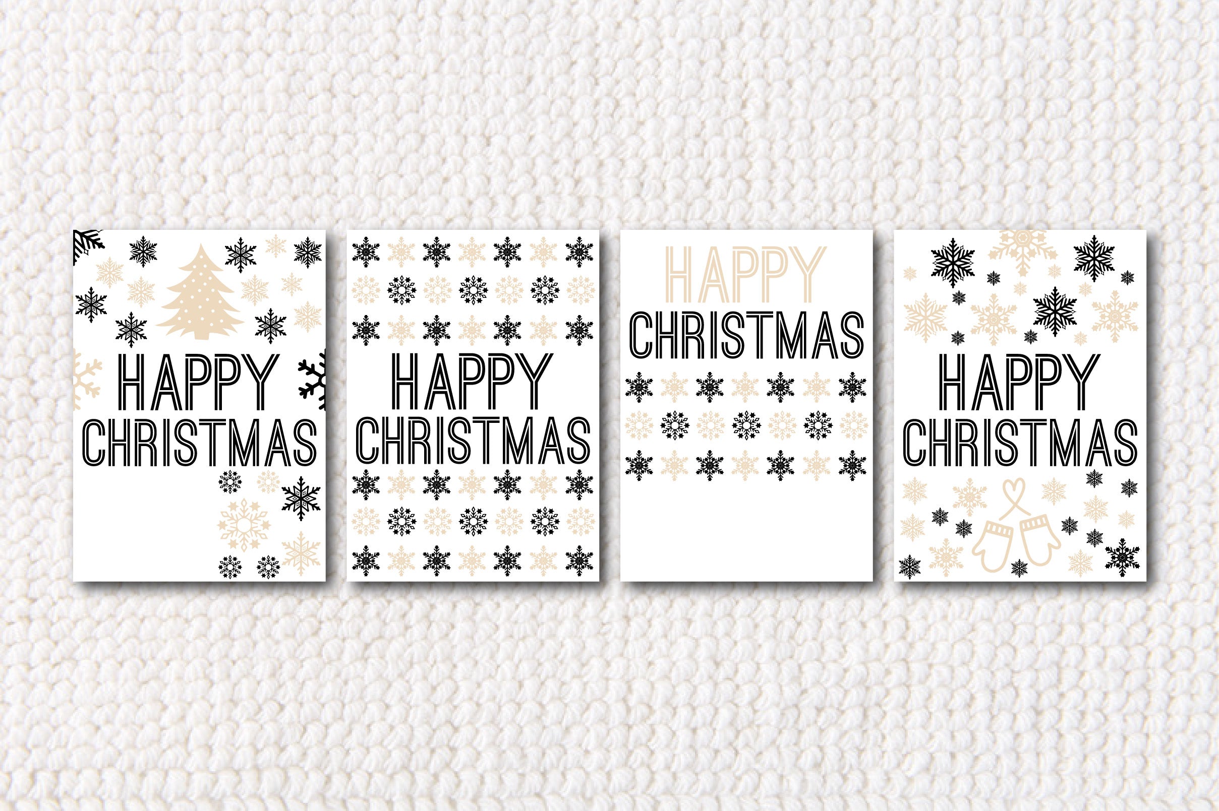 Merry Christmas Card SVG Bundle - CraftNest - Digital Crafting and Art