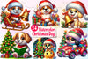 Christmas Dog Clipart Bundle 1
