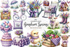 Gingham Spring Clipart Bundle