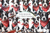 Cute Dogs Black Bandana Clipart Bundle