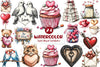 Hand Drawn Valentines Day Clipart Bundle