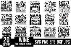 Wine SVG Bundle 6 - CraftNest - Digital Crafting and Art