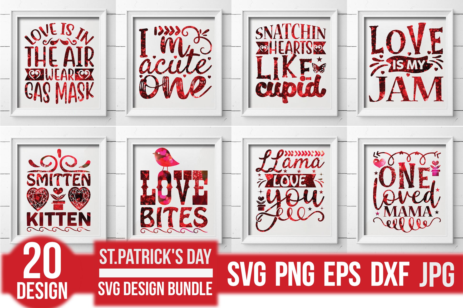 Valentine SVG Bundle 16 - CraftNest - Digital Crafting and Art