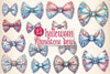Rhinestone Bow Tie Clipart Bundle
