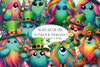 St Patrick Monsters Clipart Bundle