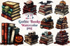 Gothic Books Clipart Bundle 4