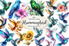 Hummingbird Collection Clipart Bundle