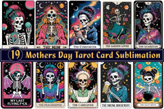 Mother'S Day Tarot Card Clipart Bundle - CraftNest - Digital Crafting and Art