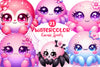 Kawaii Spider Clipart Bundle
