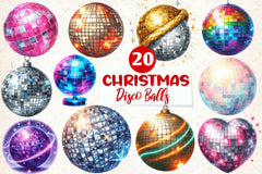 Disco Balls Clipart Bundle - CraftNest - Digital Crafting and Art