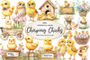 Chirping Chicks Clipart Bundle