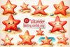 Smiling Starfish Beach Clipart Bundle