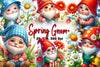 Spring Gnome Clipart Bundle 1