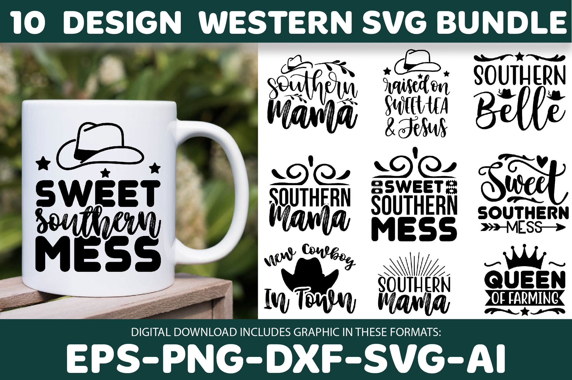 Western SVG Bundle 2 - CraftNest - Digital Crafting and Art