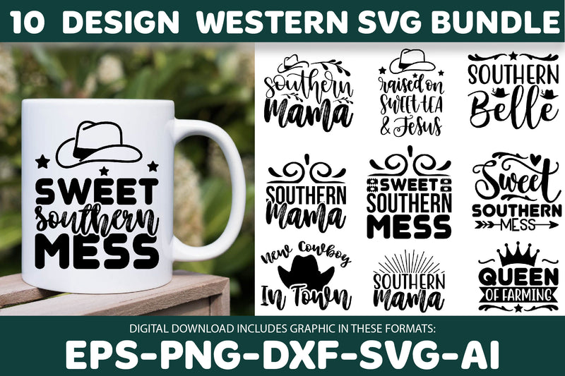 Western SVG Bundle 2 - CraftNest - Digital Crafting and Art