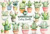Cactus Doodle Clipart Bundle 2