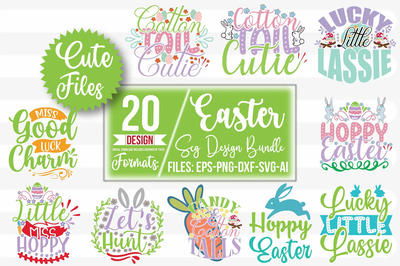 Easter SVG Bundle 8 - CraftNest - Digital Crafting and Art