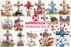 Memorial Day Cross Clipart Bundle 6